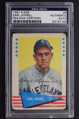 1961 Earl Averill #5