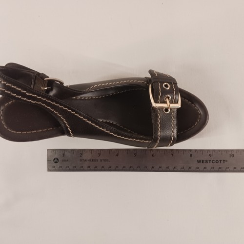 Cuñas Montego Bay Club correas con hebilla marrón para mujer talla 8,5 - Imagen 9 de 11