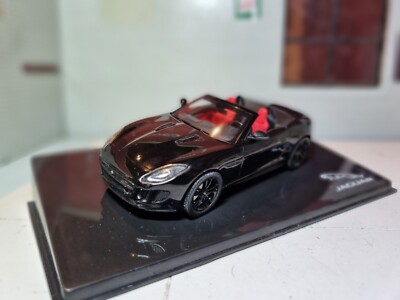 Jaguar F Type Black V8 Cabriolet 1:43 IXO 2013 Diecast Scale Model Car BNIB