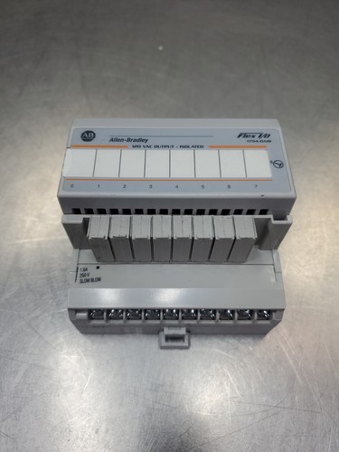 ALLEN-BRADLEY 1794-OA8I SER.A 120VAC Isolated Output w/Terminal Base 3A-15 - 第 1/8 張圖片