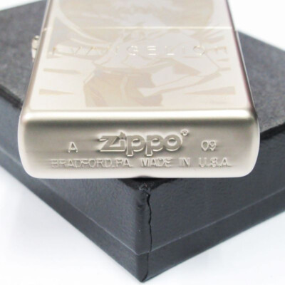 Zippo Evangelion Eva Kaworu Nagisa 貞本義行 Silver Pearl Plating
