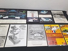 9 Vintage 1971 AMC RAMBLER ADS Original Print Ad GREMLIN HORNET JAVELIN AMBASSAD