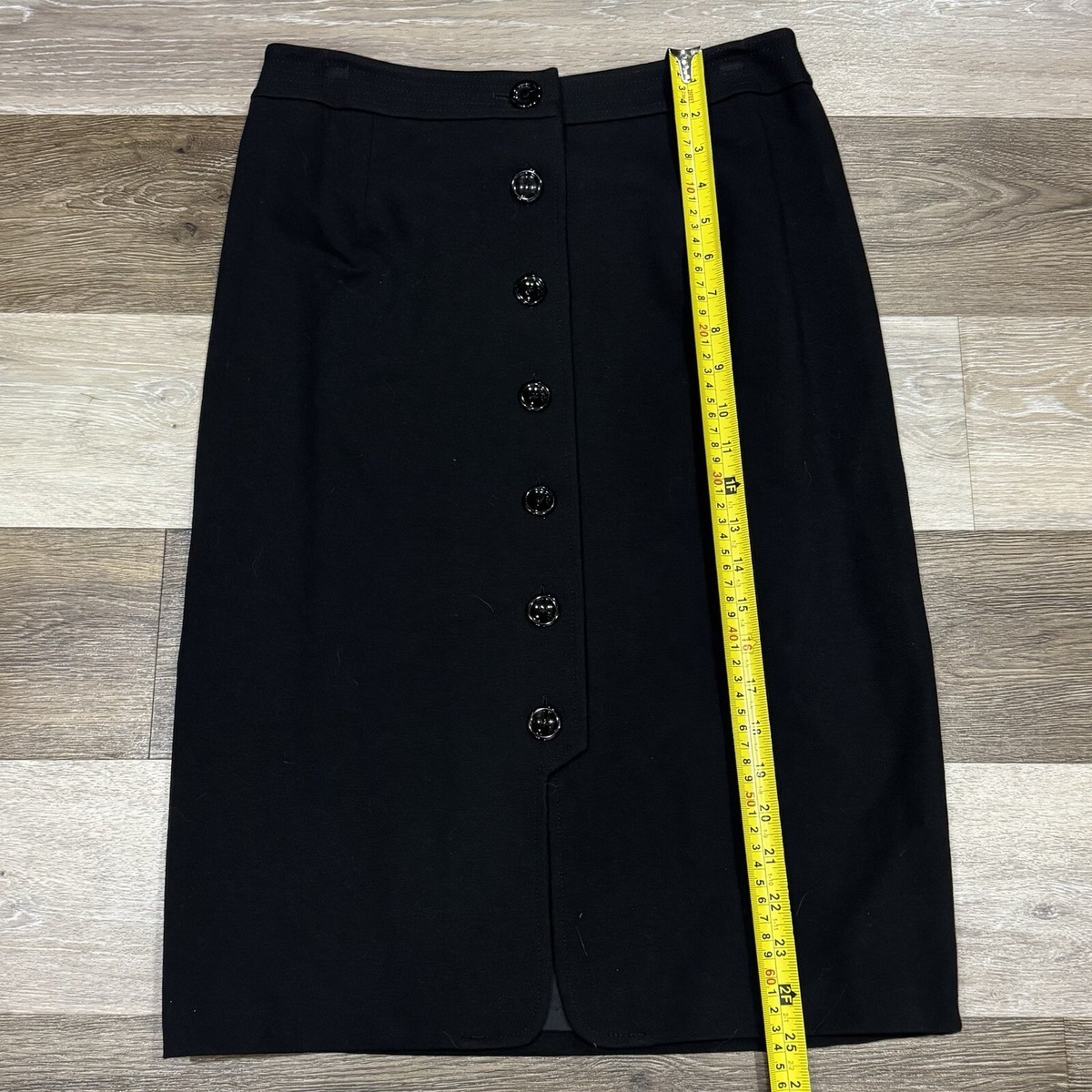 NWT! Talbots Straight Pencil Skirt Women's Sz 6 Black Stretch