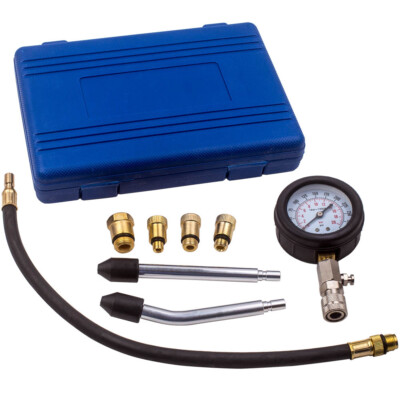 #ad #ad Petrol Engine Cylinder Compression Pressure Tester Pipes Detector Tool Kit $32.18