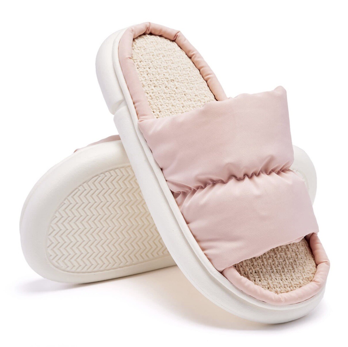 SAOLA Ciabatta invernale donna Heiiwarm suola spessa rosa 40 41 EU estate doccia taglia 6 5 7