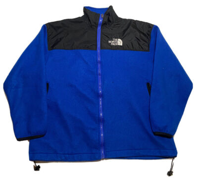 Vintage 90’s North Face Gore-Tex Fleece Zip Up Jacket Blue Mens L I9 - Main Image