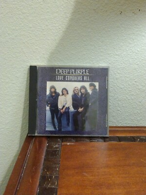 Deep Purple - Love Conquers All Promotional CD 1990 2 TRACK SINGLE ultra rare..