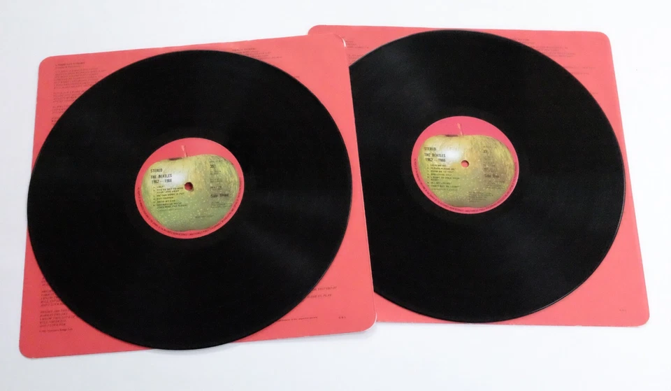 THE BEATLES 1962-1966 RED ALBUM 2x LP VINYL EX/N MINT Original UK Best Of Double - Image 3 of 4