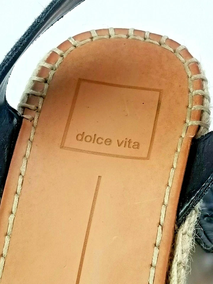 Sandalias de tacón de cuña desgastadas Dolce Vita para mujer talla 8 Foto 3 de 4