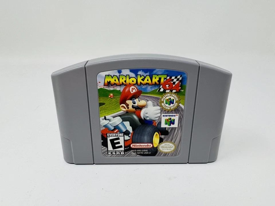 Mario Kart 64 (Nintendo 64, N64) -- Complete in Box -- Authentic CIB Clean Good! - Image 2 of 4