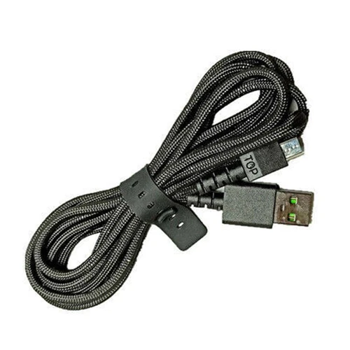 For Razer Viper Ultimate Basilisk Naga Pro Mouse USB Charging Cable Line Black