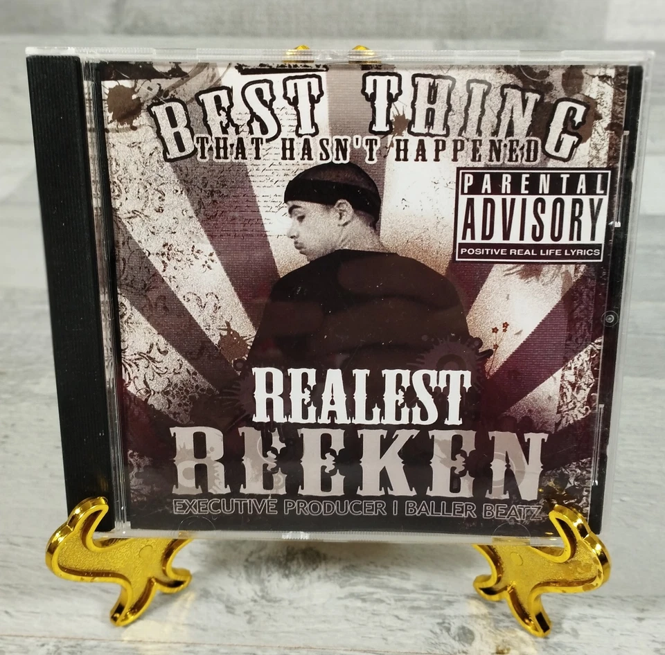 Realest Reeken - Best Thing That Hasn't Happened 2008 Hip Hop Rap Boom Bap VGC - Image 2 of 4