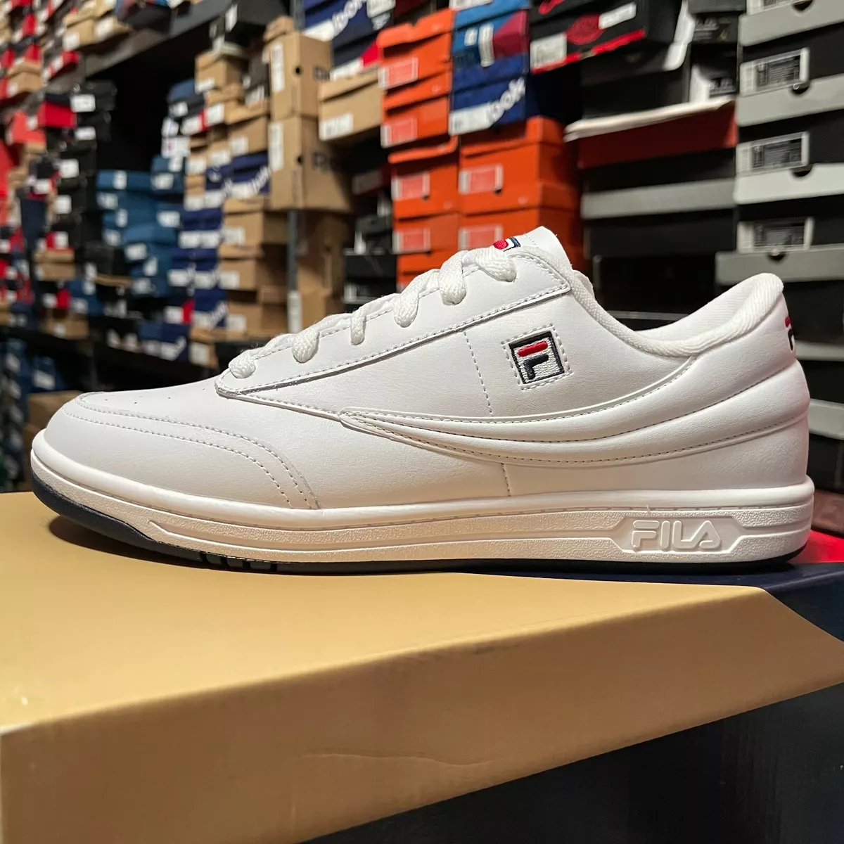 storm Sinewi Lol FILA TENNIS 88 1TM00592-125 WHITE/NAVY/RED ATHLETIC MEN SHOES SNEAKER | eBay