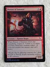 MTG Person of Interest FOIL #139 Murders at Karlov Manor Magic Card NM