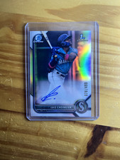 Luis Chevalier 2022 1st Bowman Chrome Auto Refractor Auto /499 CPA-LC