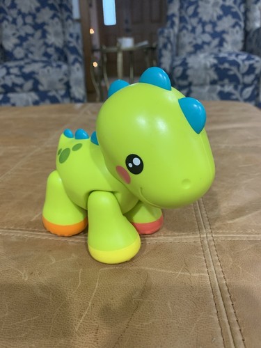 Fisher-Price Paradise Pals Dino Clicker Pal Baby Toddler Toy Green Dinosaur