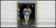 2019 Bowman Draft #BDC-168 Evan Edwards Chrome Sky Blue Refractor