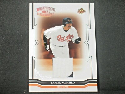 Rafael Palmeiro 2005 Throwback Threads Jersey Patch (29/100) Baltimore Orioles