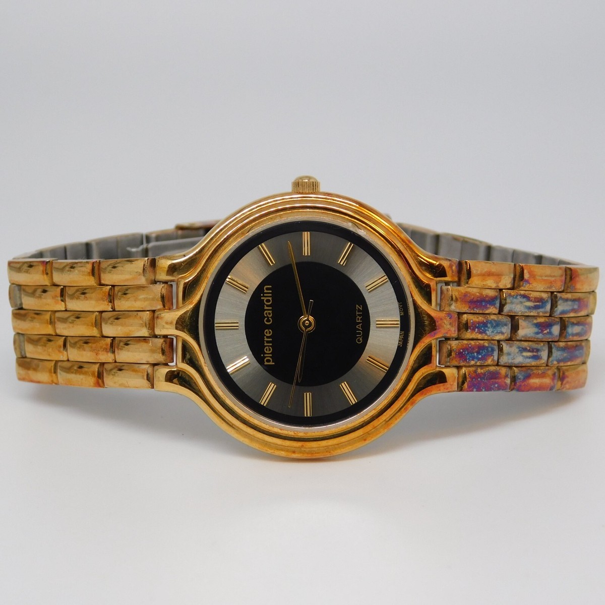 PIERRE CARDIN LPC129 Gold Tone Quartz Analog Women display picture 1