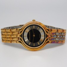 PIERRE CARDIN LPC129 Gold Tone Quartz Analog ...
