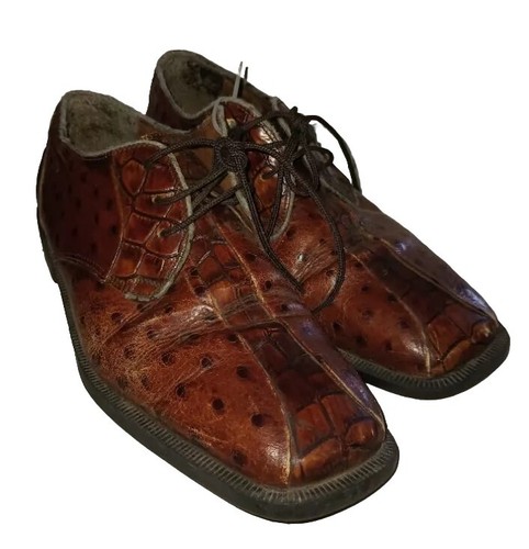 Stacy Adams Herren rot Oxford eleganter Schuh Größe 10,5 OS02 B - Bild 3 von 12