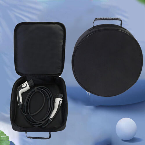 Car Charging Cable Storage Bag Jumper Carry Bag For Electric Vehicle Charger