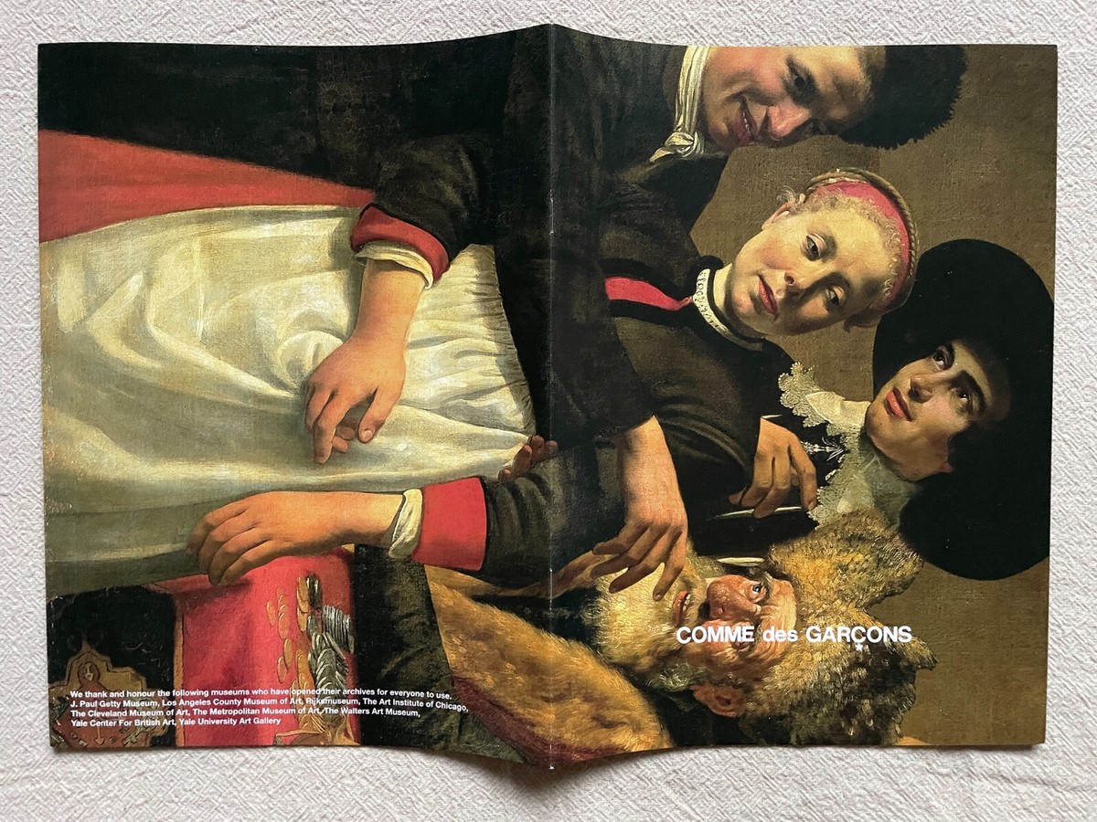 COMME des GARCONS 2020 Winter Flyer Art Paper Booklet Rei Kawakubo