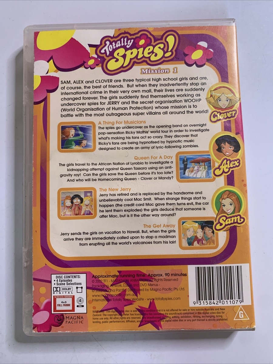 Totally Spies : Vol 1 (DVD, 2002) for sale online | eBay