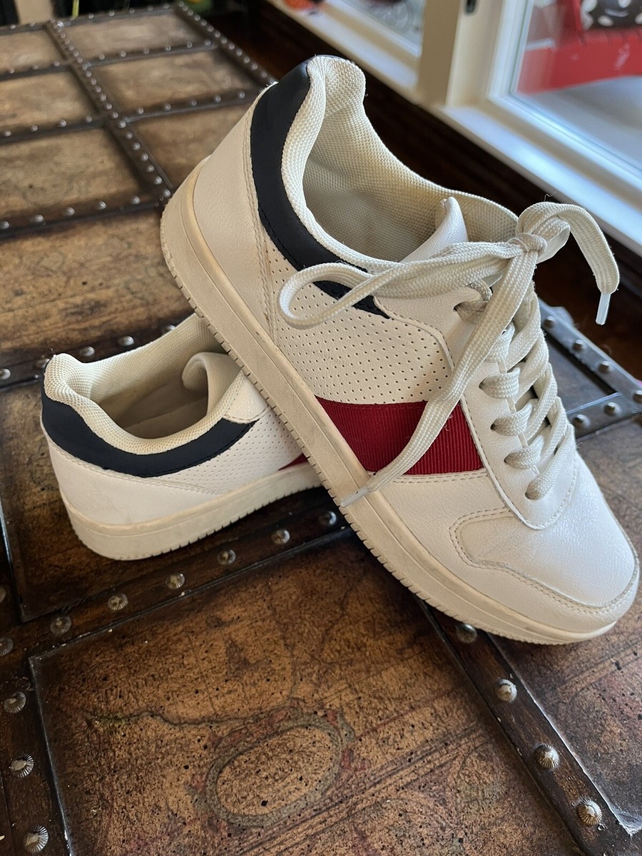 Sneakers red, white ,and blue size no brand