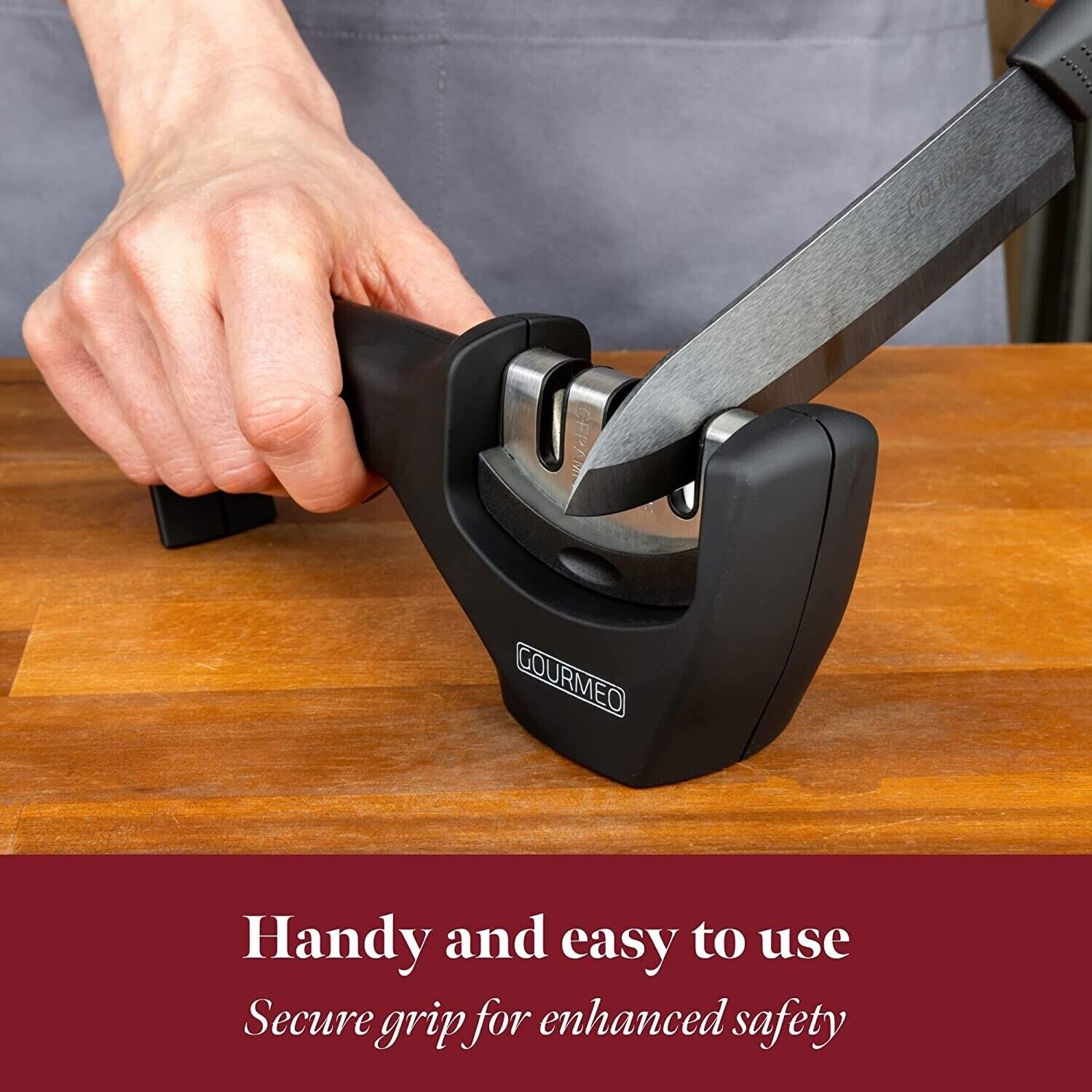 Professional Knife Sharpener 3 Way Kitchen Knife Sharpeners for