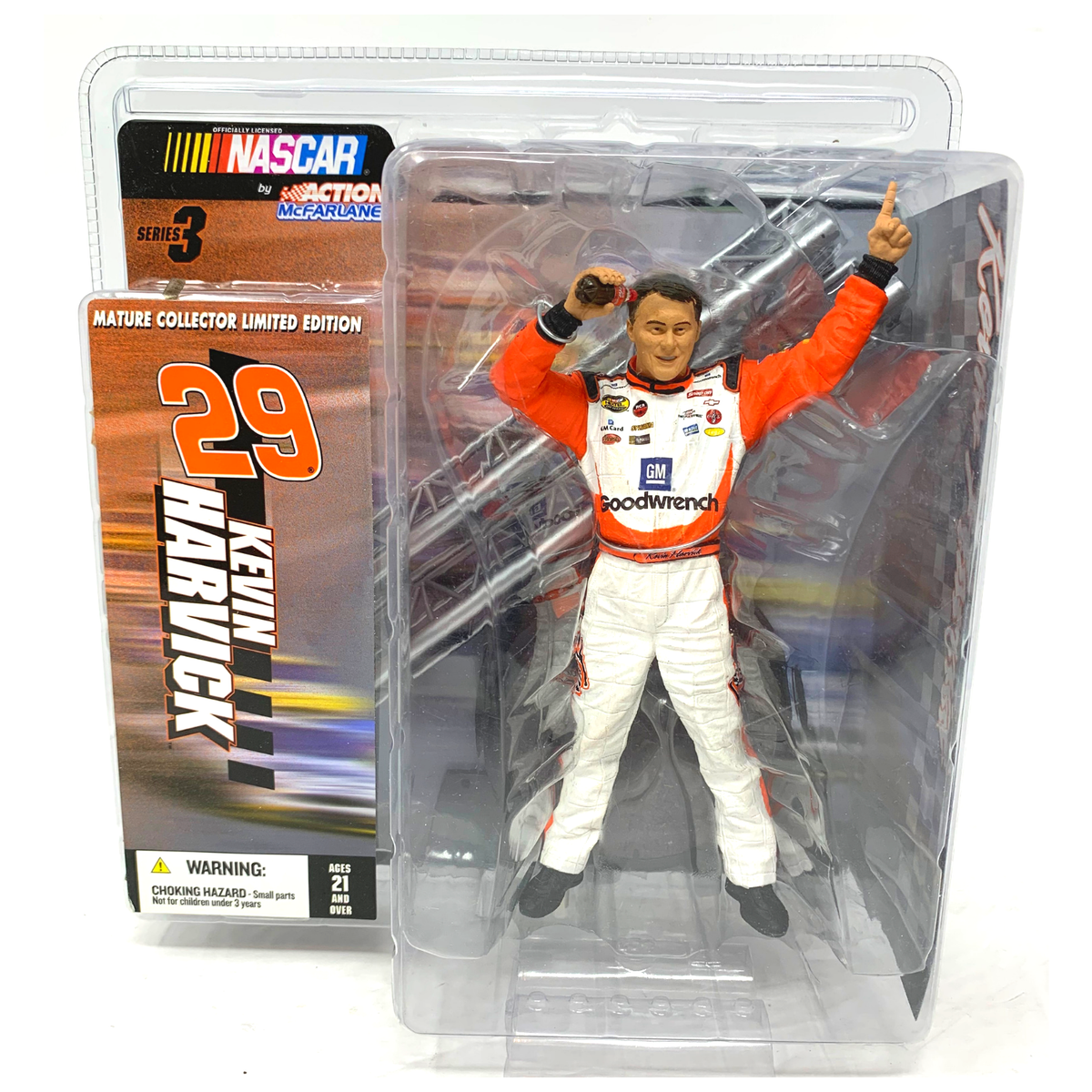 McFarlane Nascar #29 Kevin Harvick Series 3 Limited Edition Action