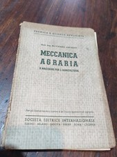 Libro Meccanica agraria E Macchine Per L Agricoltura