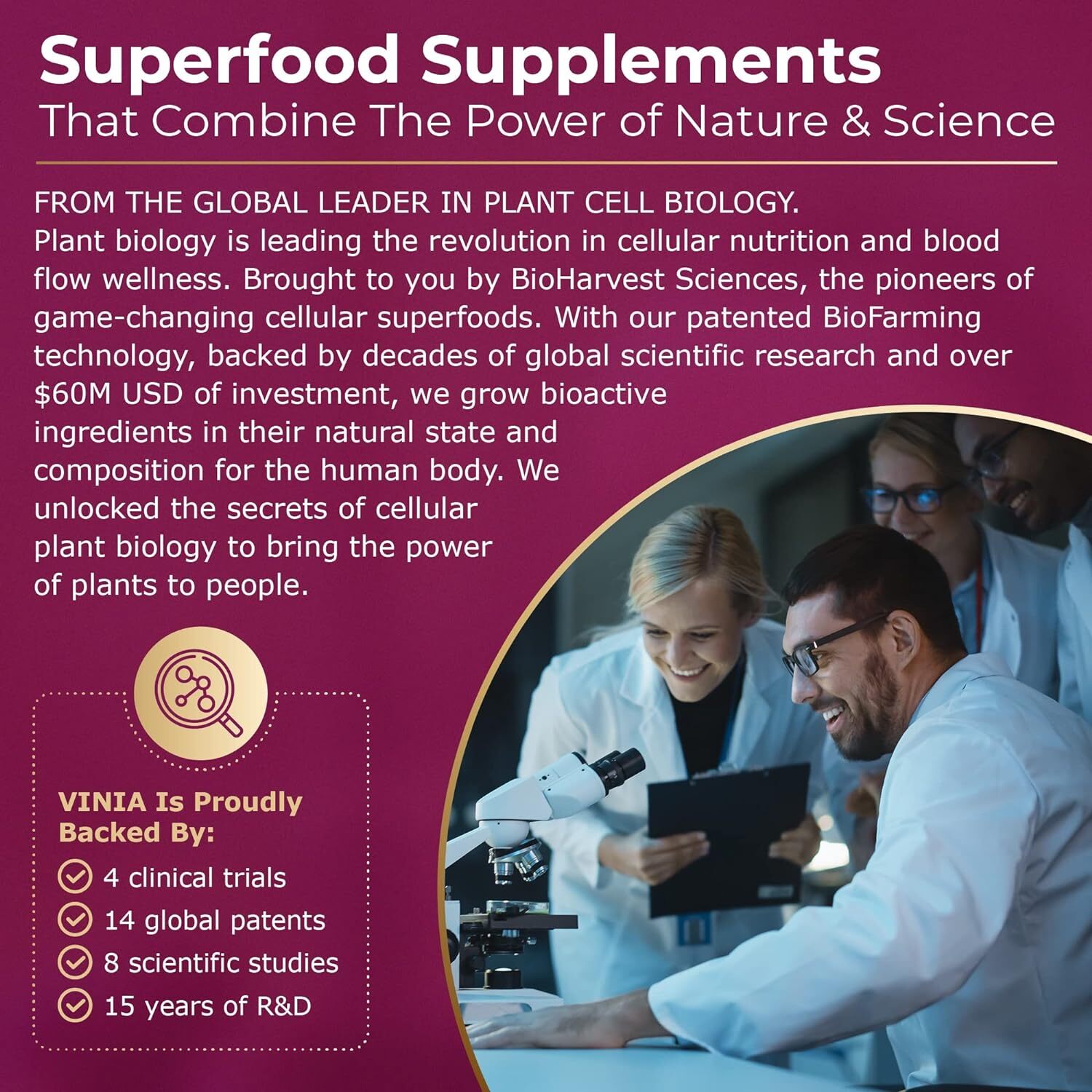 VINIA 12Hour Sustained Release Piceid Resveratrol Supplement. Nitric Oxide eBay