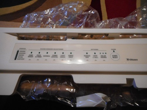 GE Dishwasher Control Panel "Escutcheon" NO COMPUTER* NEW Part Free Shipping D-A - Picture 2 of 7
