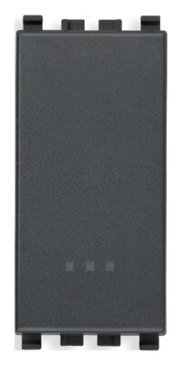 VIMAR EIKON 20001 ILLUMINABLE SWITCH 1P 16AX GREY