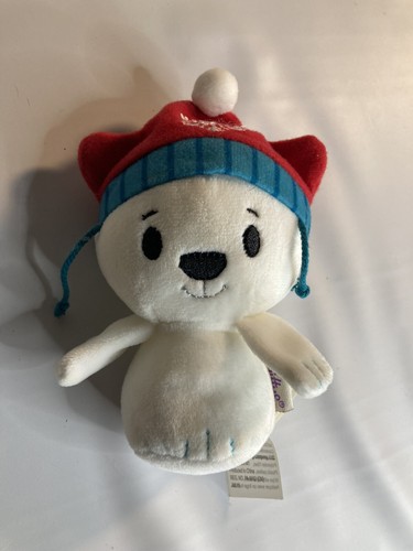 Hallmark Itty Bittys Edizione Limitata Northpole Snowby 4,5" Peluche Orso Polare