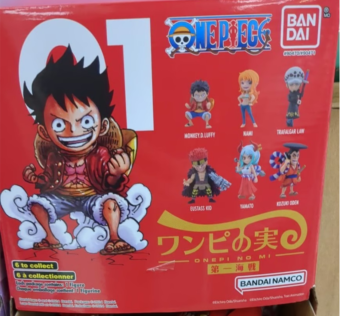 ONE PIECE Onepi no Mi Gashapon Bandai YOU PICK! - The Proof of the Pudding