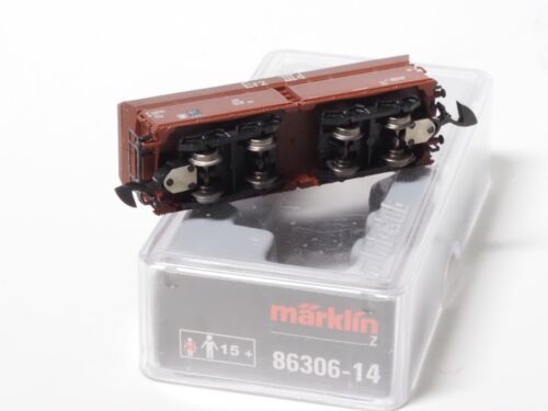 86306-14 Märklin Spur Z Hochleistungsschüttgutwagen mit echtem Eisenerz. - Bild 2 von 2