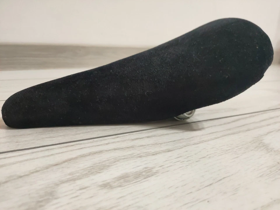 Sillín de bicicleta Selle Royal Sprint de colección cuero gamuza negro nuevo de Lote Antiguo Foto 3 de 4