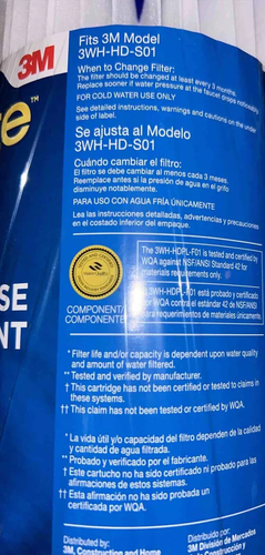 3M Filtrete Large Capacity Whole House Replacement Water Filter 3WH-HDPL-F01 - Picture 3 of 3