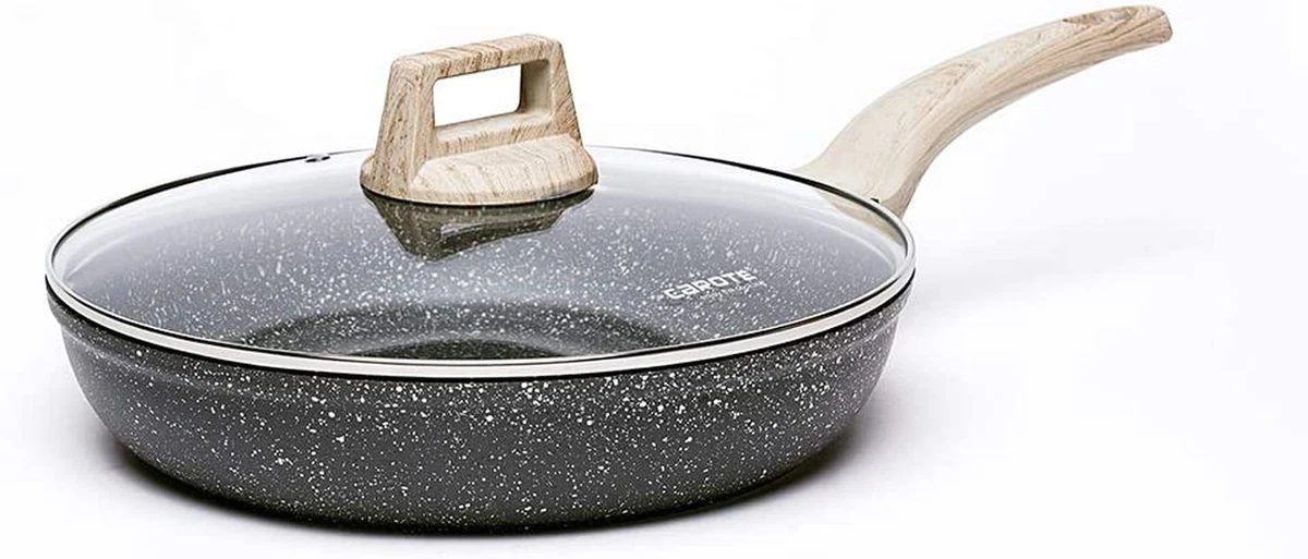 12-Inch Non-Stick Frying Pan with Lid