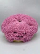 Squishable Pink Frosted Sprinkle Donut Plush 10" Stuffed Dessert Toy