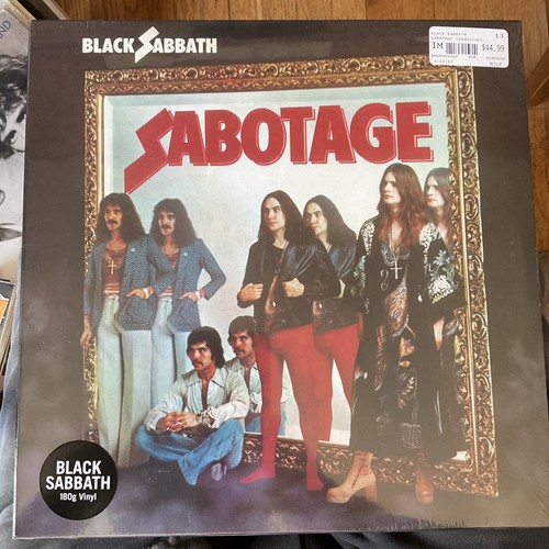 BLACK SABBATH SABOTAGE LP NEW SEALED 180G GRAM IMPORT REISSUE UK OZZY REMASTERED