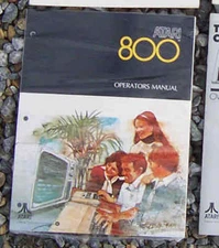 800 OPERATORS Manual NEW Original Atari CO14769