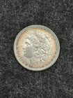 Rainbow Toned 1883-O Morgan Silver Dollar Beautiful In Hand!  MS UNC Coin!