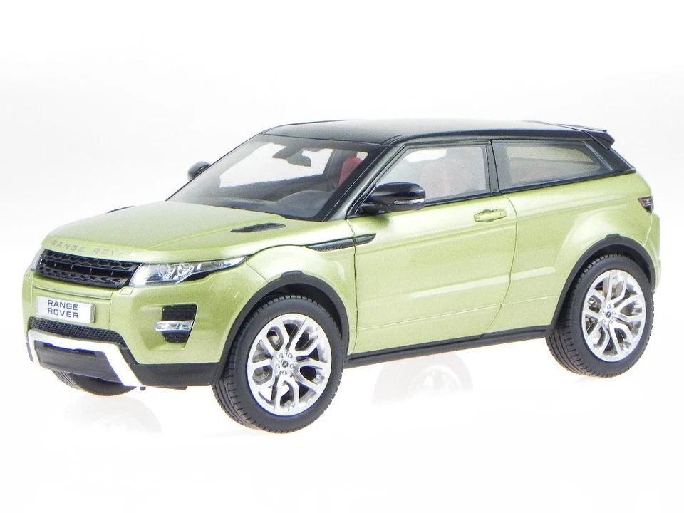 Range Rover Evoque verde modellino 11003mbg Welly GTA 1/18 - Immagine 3 di 4