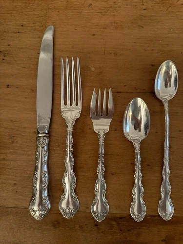 Strasbourg By Gorham Sterling Silver Place Setting 5 Piece