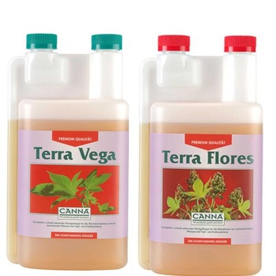 Canna Terra Vega 1L und Terra Flores 1L Set