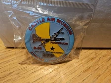 Collector's Pin 1.5" 2004 Castle Air Museum B-36 Peacemaker Dual Back