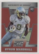 2016 Panini Prizm Collegiate Draft Picks Red Byron Marshall #156 m2c